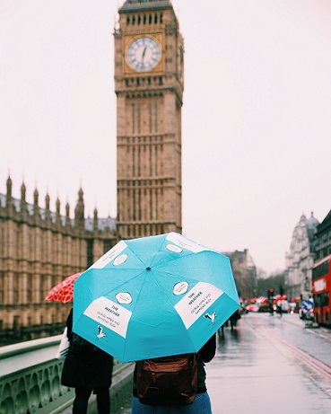 You may need a brolly in May