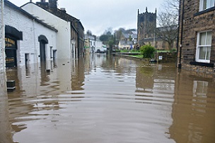 Flooded village by Chris Gallagher on Unsplash
