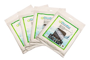 FloodSax sandless sandbags come in hand-sized packs which are very easy  to store