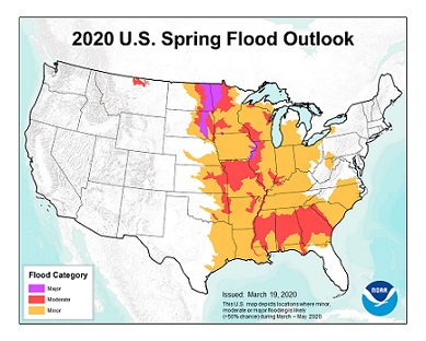 Millions of Americans at risk of flooding as 23 states set to be hit by ...